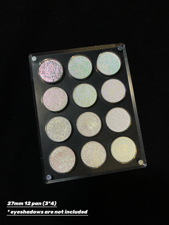 12 Pan (3*4) 27mm Acrylic Empty Palette