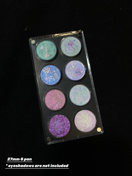 8 Pan 27mm Acrylic Empty Palette